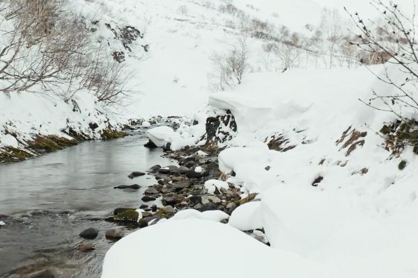 Зимняя экскурсия на Карымшинские источники