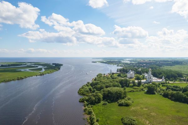 Экскурсия на теплоходе по реке Волхов до озера Ильмень