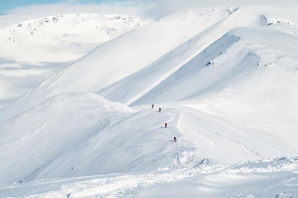 Скитур и фрирайд в Хибинах: тур на 6 дней с опытными гидами