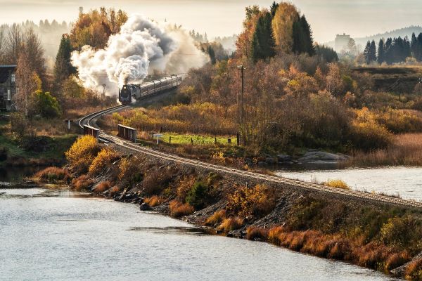 Экскурсия в «Рускеалу» на «Рускеальском экспрессе»