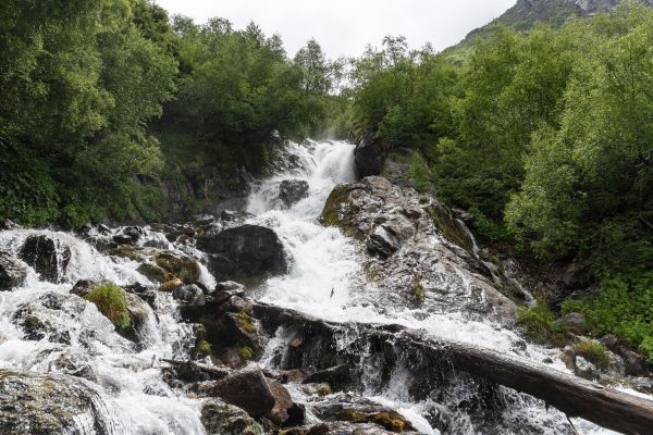 Экскурсия на Чучхурский водопад из Домбая