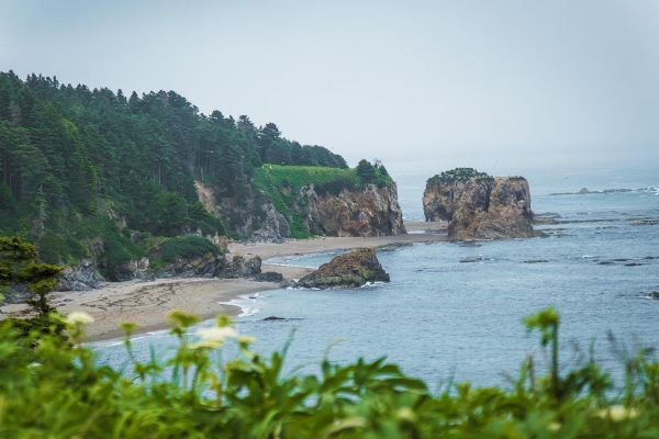 Тур на Сахалин: Бухта Тихая, мыс Великан и устрицы озера Буссе