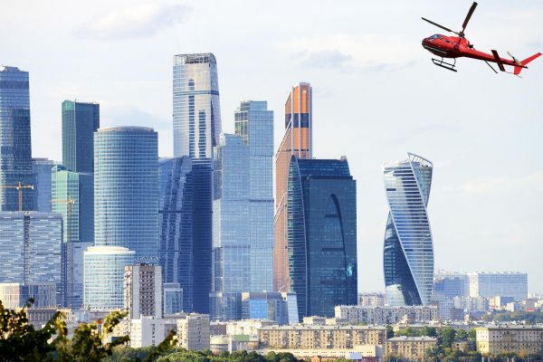Вертолетная экскурсия над МКАД
