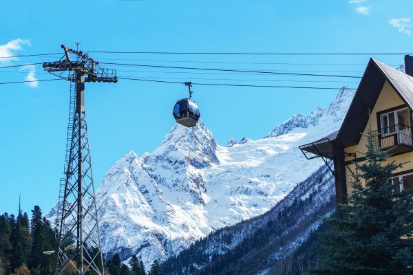 Горнолыжный тур в Домбай для новичков: 6 дней занятий с инструктором