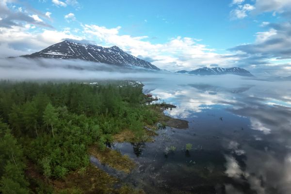 Экскурсия на вертолете на плато Путорана  из Норильска