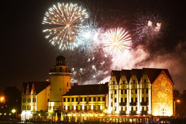Свидание на маяке в Рыбной деревне Калининграда
