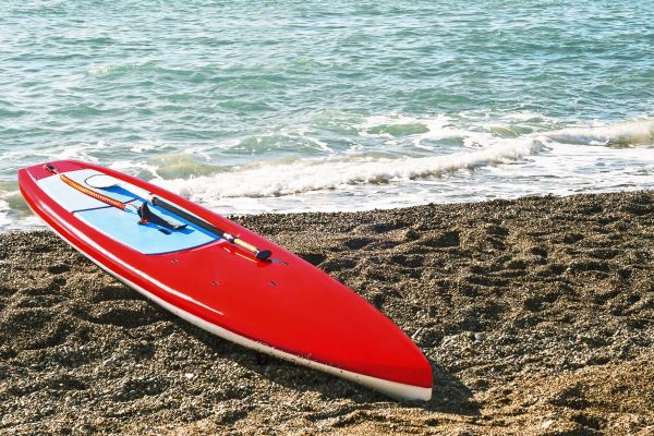 SUP-серфинг на реке Преголя, Верхнем озере и Балтийском море