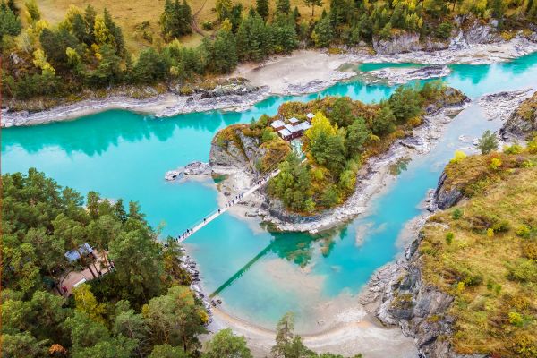 Экскурсия в Чемал, на остров Патмос и Голубые озера